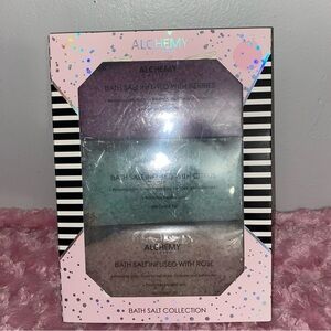 Alchemy Living Bath Salt Collection Bath Salt Infused With Citrus, Rose, Berries